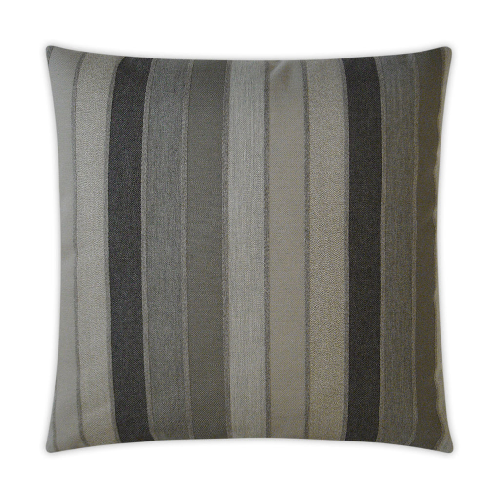 Lucy Outdoor Throw Pillow - Asphalt | DV KAP