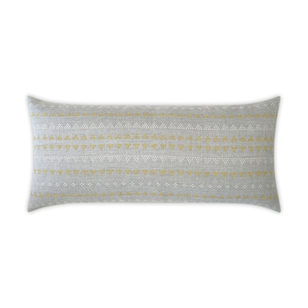 Sampler Lumbar Outdoor Throw Pillow | DV KAP