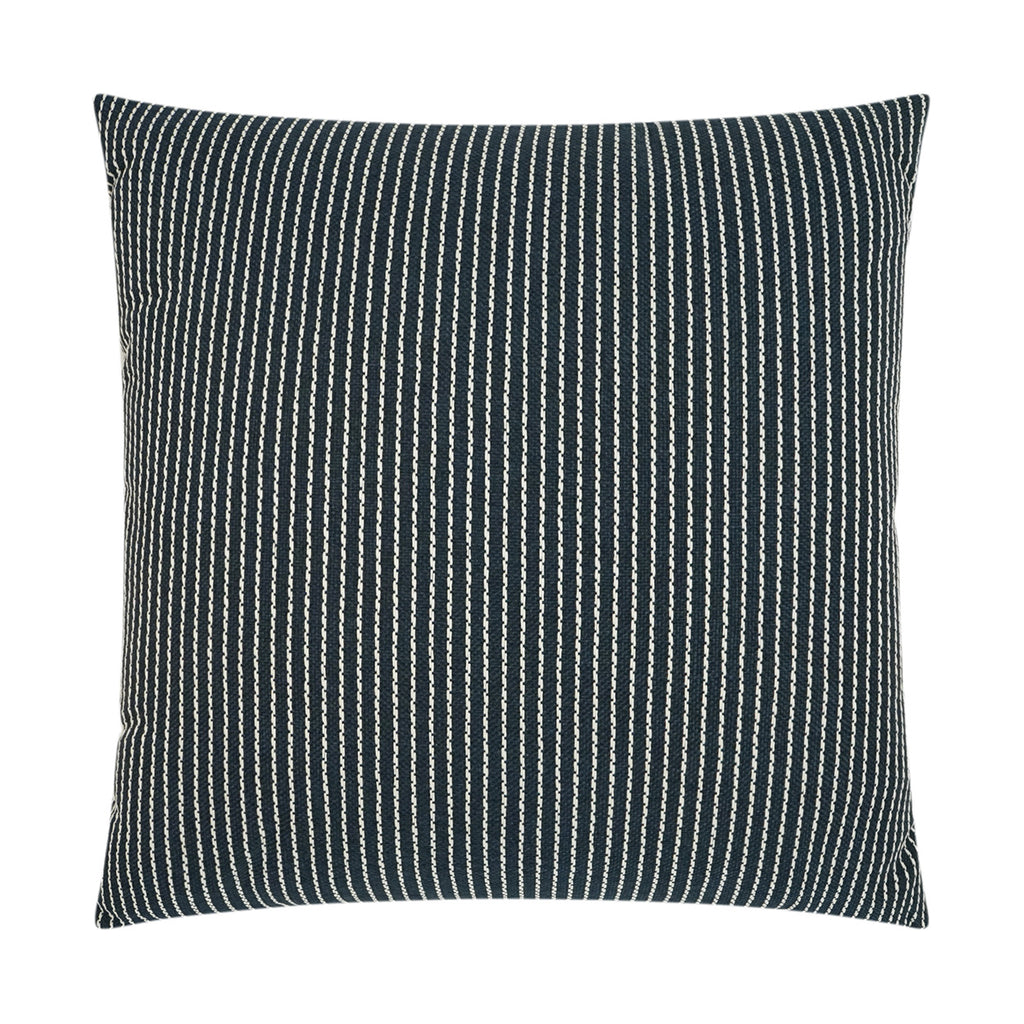 Linus Outdoor Throw Pillow - Indigo | DV KAP