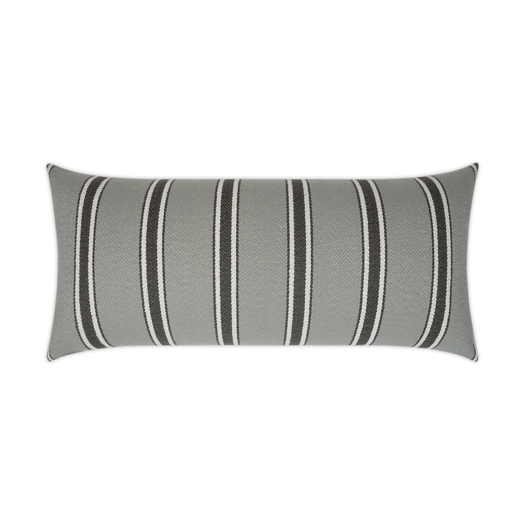 Peyton Lumbar Outdoor Throw Pillow - Grey | DV KAP