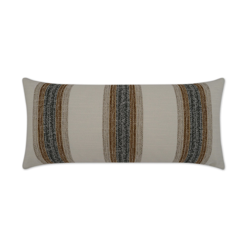 Ormsby Lumbar Outdoor Throw Pillow - Tweed | DV KAP