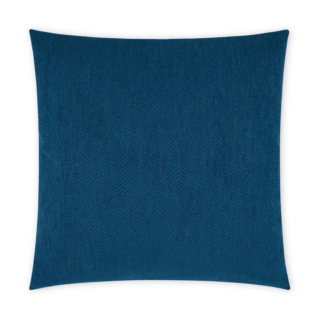 Justify Outdoor Throw Pillow - Indigo | DV KAP