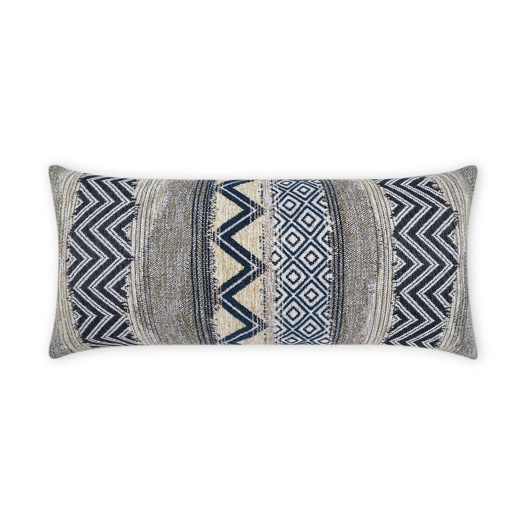 Embolden Lumbar Outdoor Throw Pillow - Blue | DV KAP