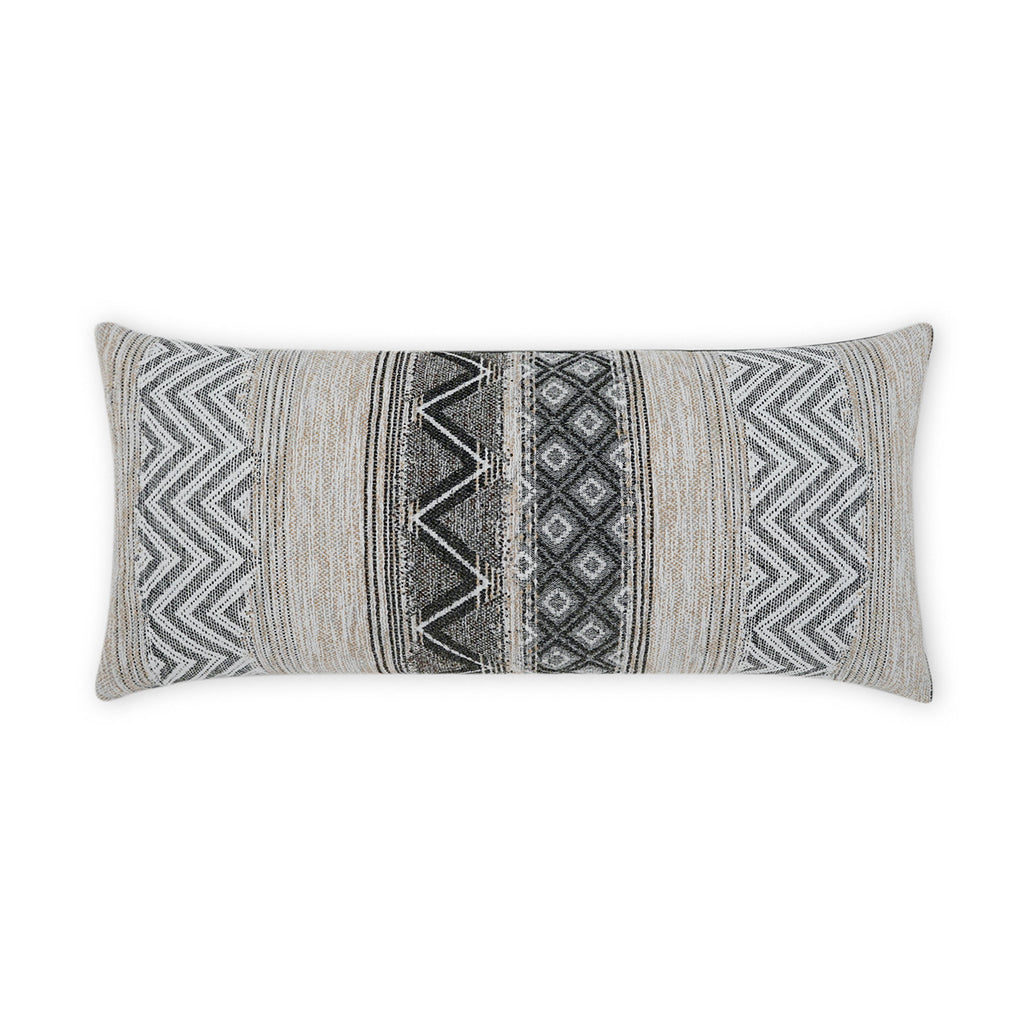 Embolden Lumbar Outdoor Throw Pillow - Taupe | DV KAP