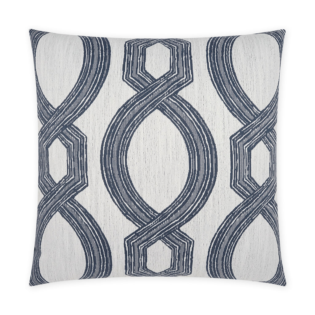 Evadne Outdoor Throw Pillow - Indigo | DV KAP