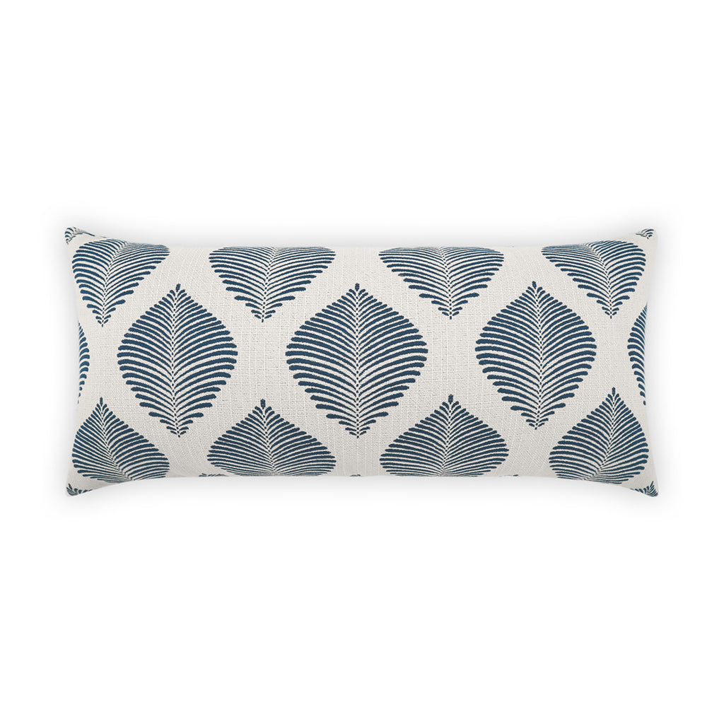 Palmero Lumbar Outdoor Throw Pillow - Blue | DV KAP