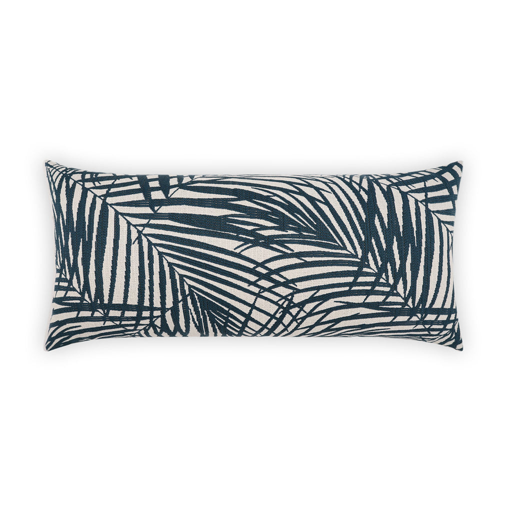 Prudy Lumbar Outdoor Throw Pillow - Blue | DV KAP