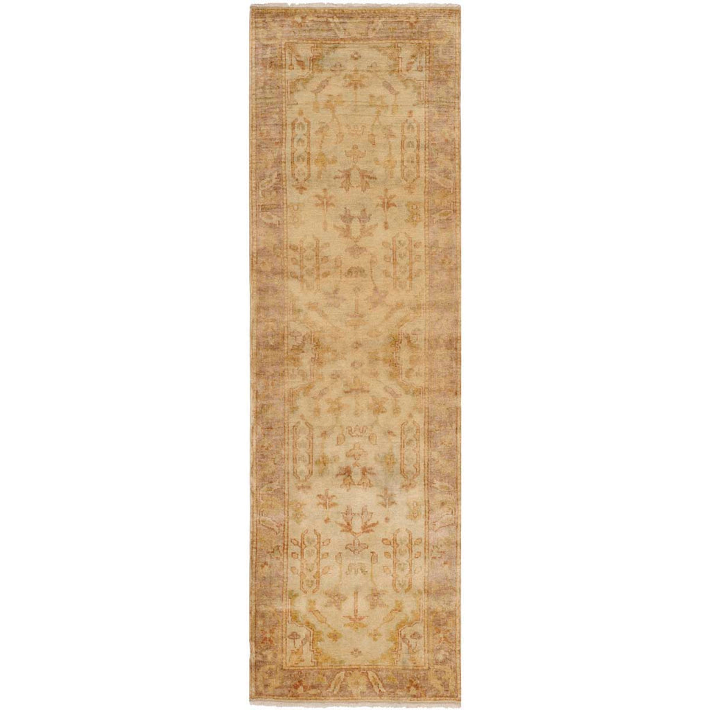 Safavieh Oushak Rug Collection OSH112A - Soft Green / Rust