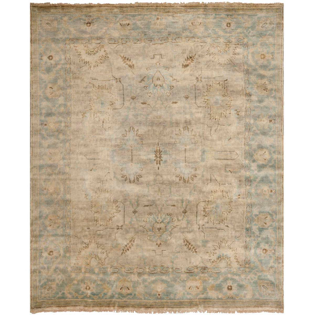 Oushak 562 Rug | Safavieh - OSH562A - Brown / Blue