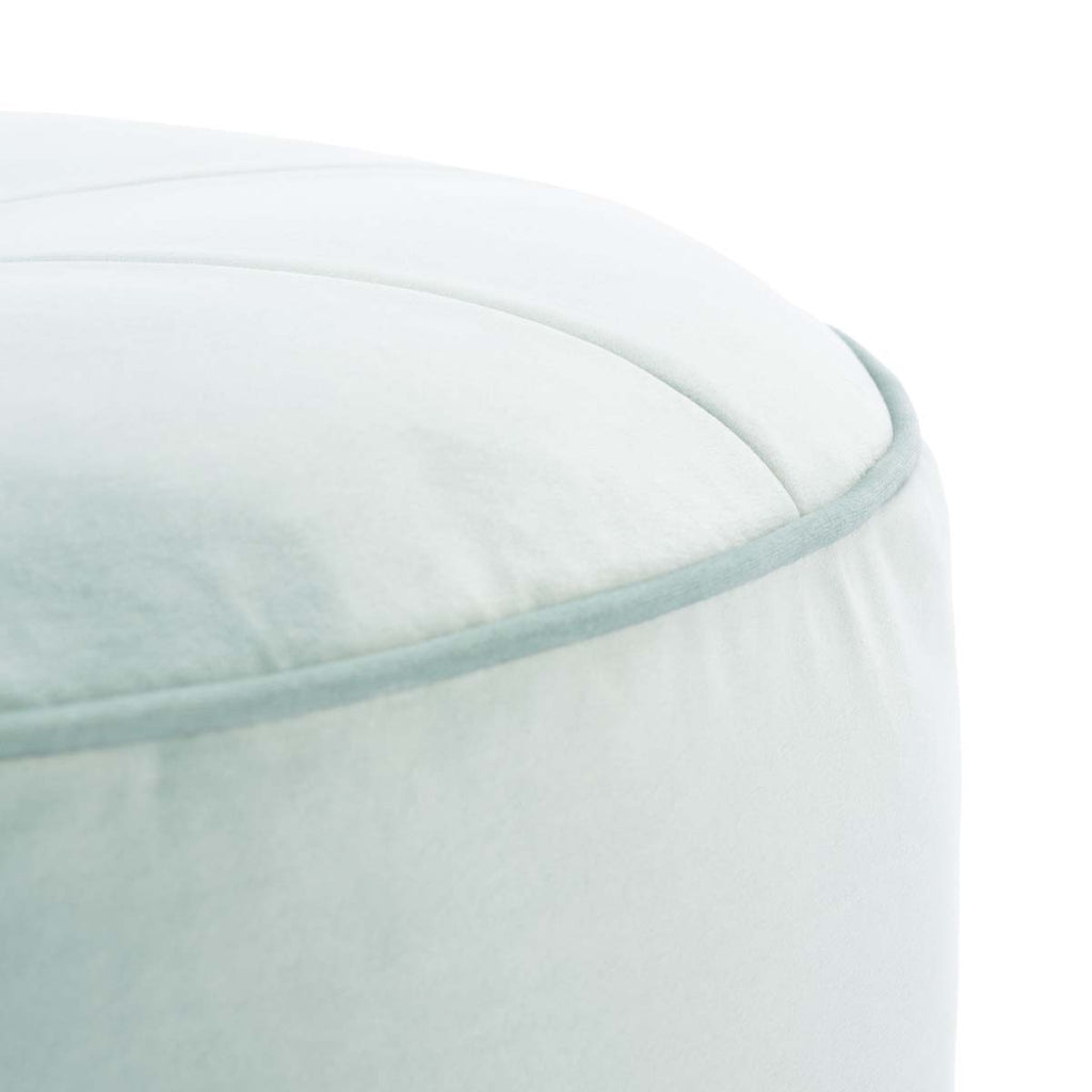 Safavieh Amais Round Ottoman - Mint