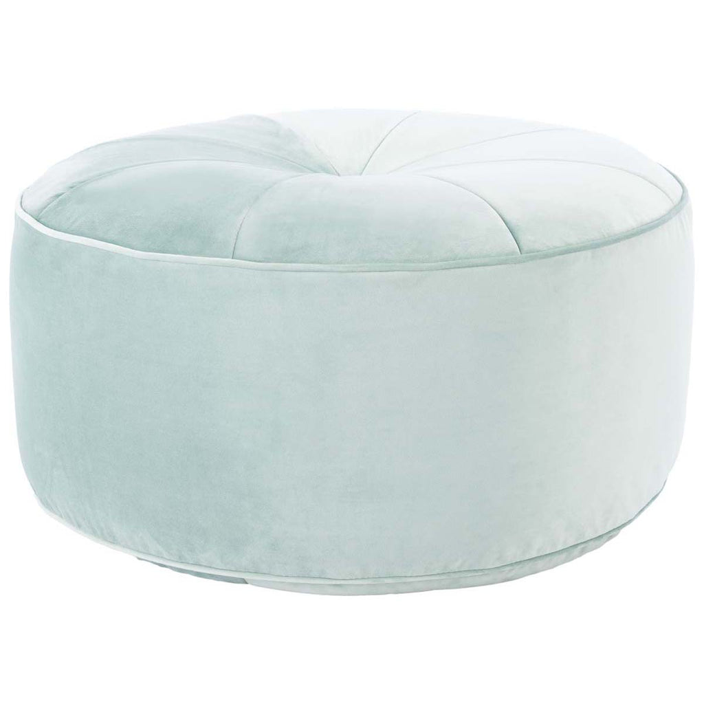 Safavieh Amais Round Ottoman - Mint