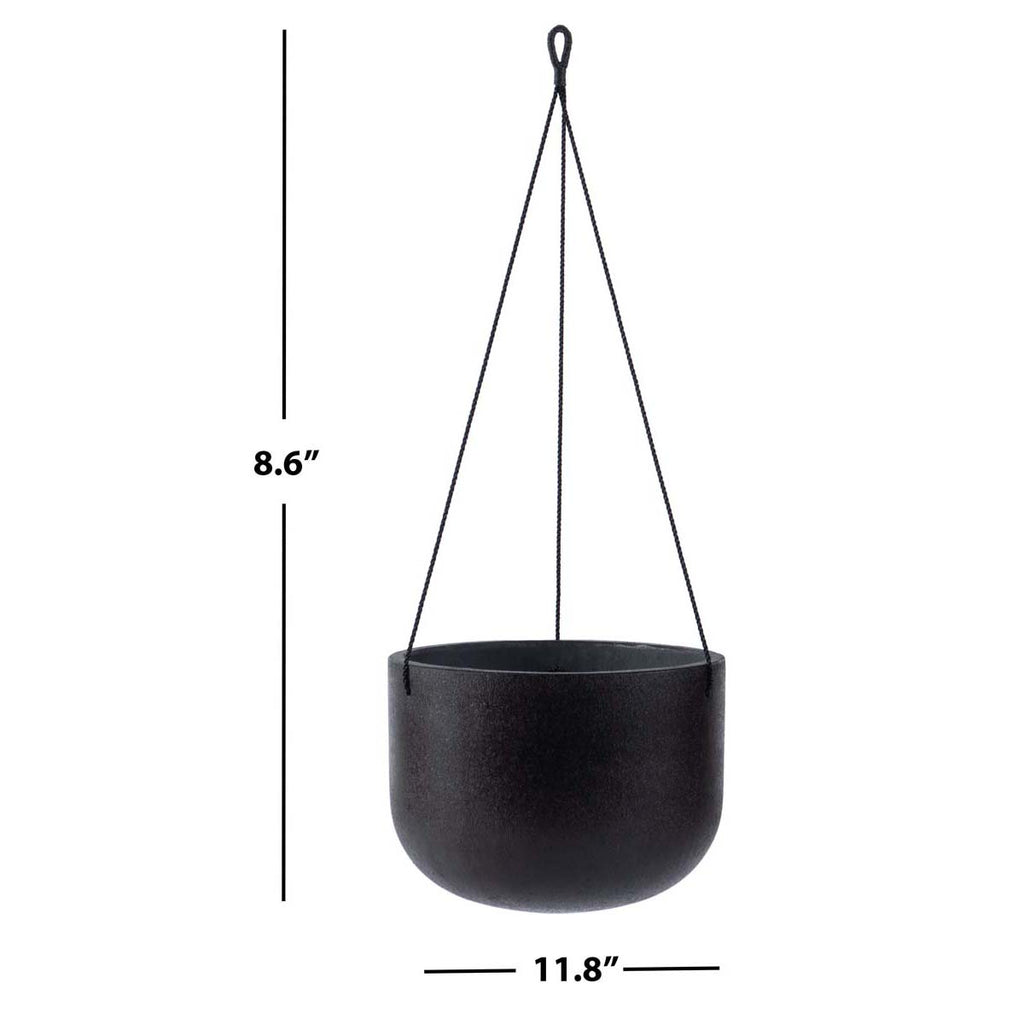 Safavieh Rancer Planter-Black