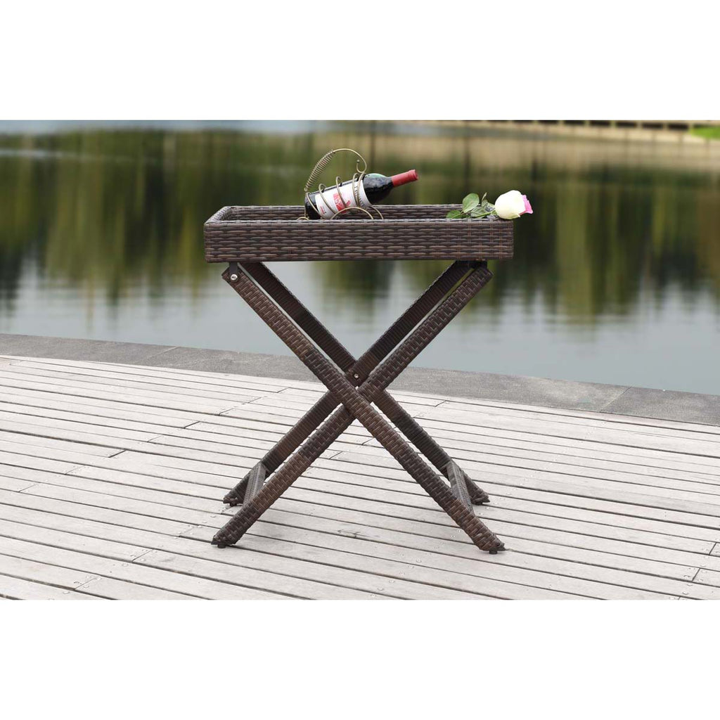 Safavieh Bardia Tray Table - Brown