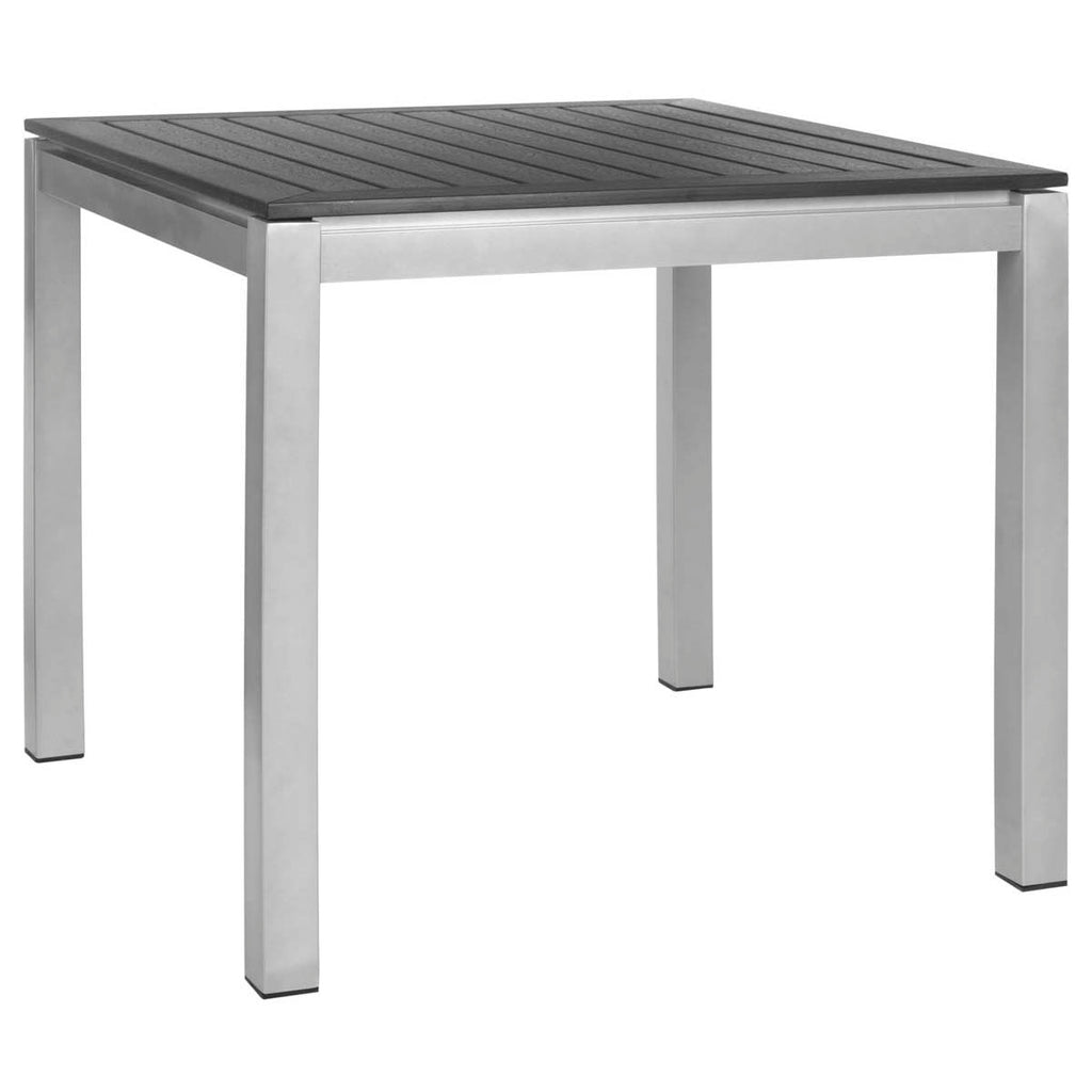 Safavieh Onika Square Dining Table - Black/Grey