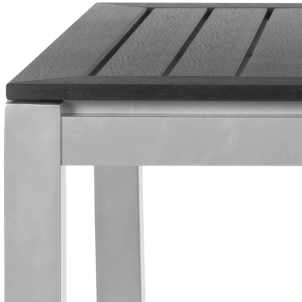 Safavieh Onika Square Dining Table - Black/Grey