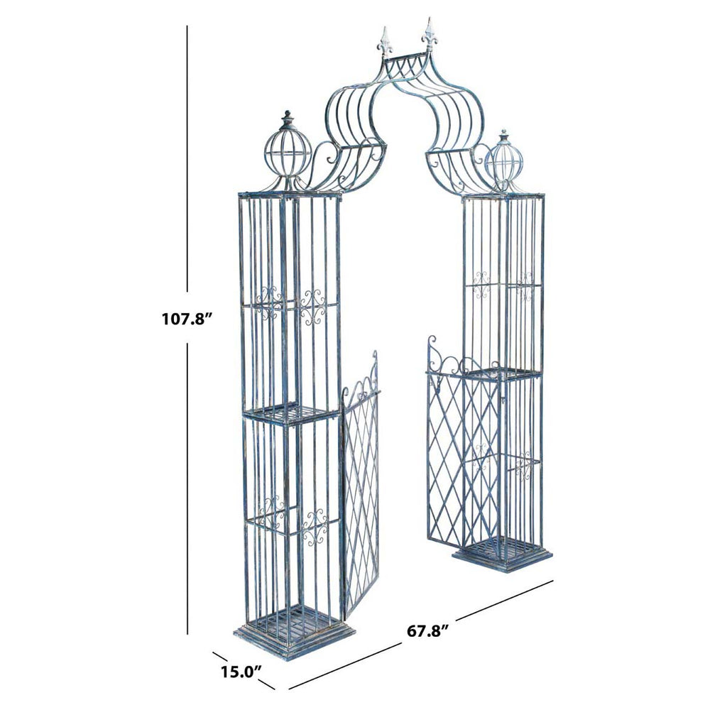 Safavieh Beatrix Arbor - Mossy Blue