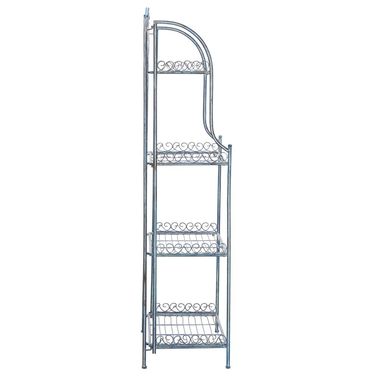 Blue discount bakers rack