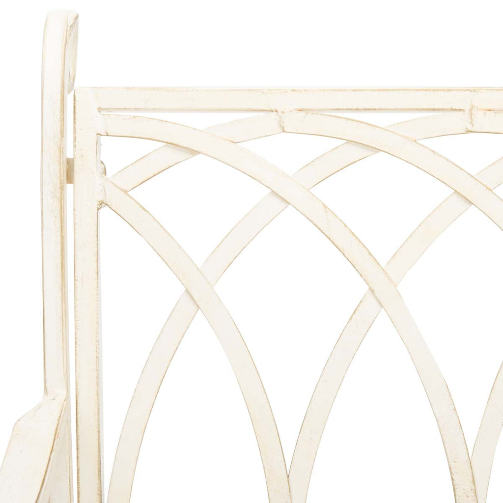 Safavieh Ressi Rock Bench - Pearl White
