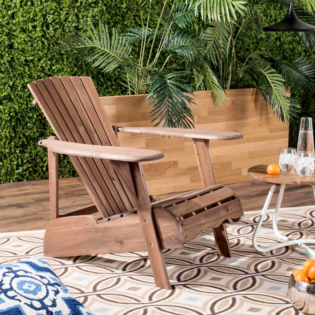 Safavieh Mopani Chair - Rustic Brown