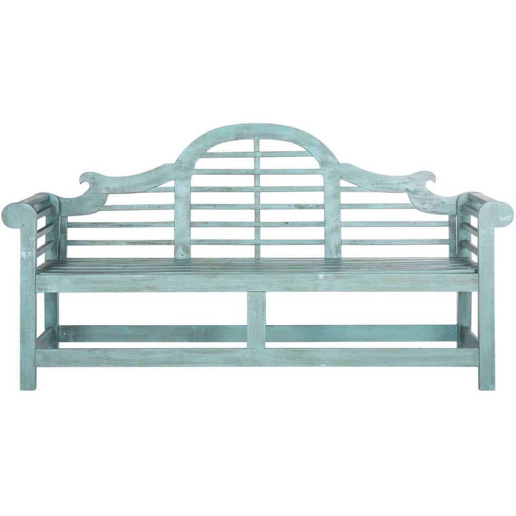 Safavieh Khara Bench - Beach House Blue