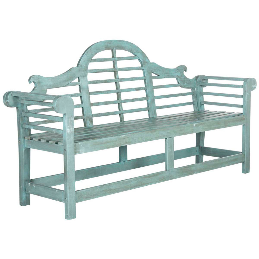 Safavieh Khara Bench - Beach House Blue