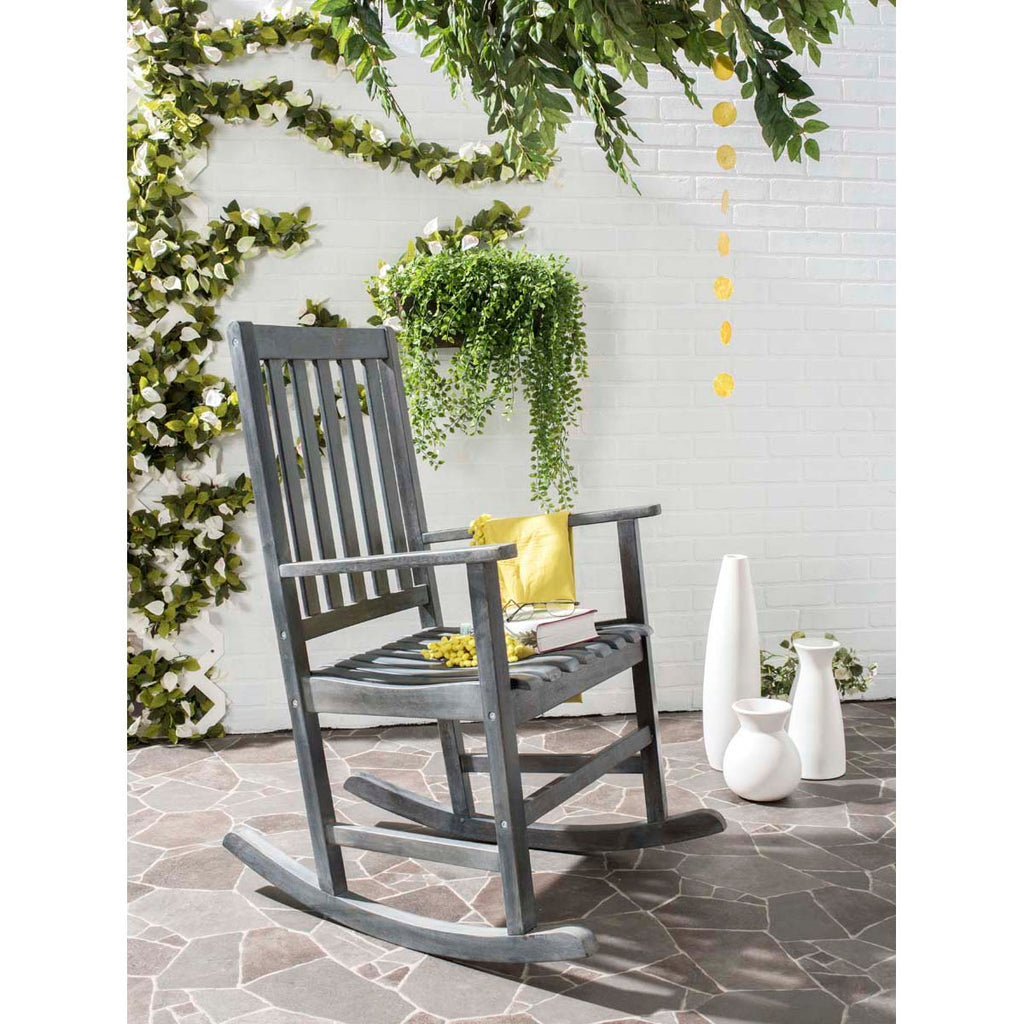 Safavieh Barstow Rocking Chair - Ash Grey