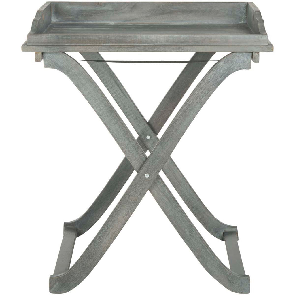 Safavieh Covina Tray Table - Ash Grey