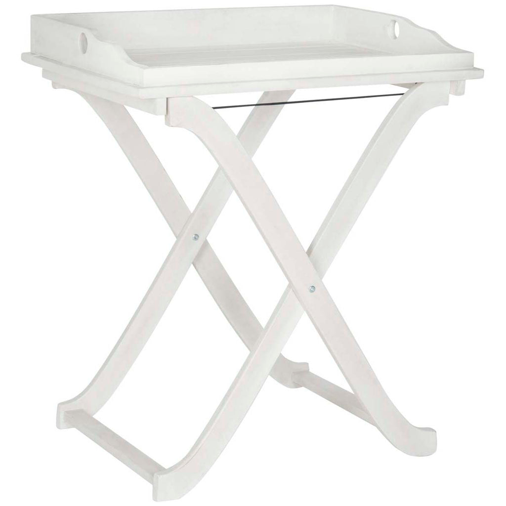 Safavieh Covina Tray Table - Antique White