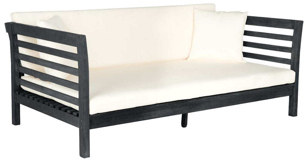 Safavieh Malibu Day Bed - Dark Slate Gray / Beige