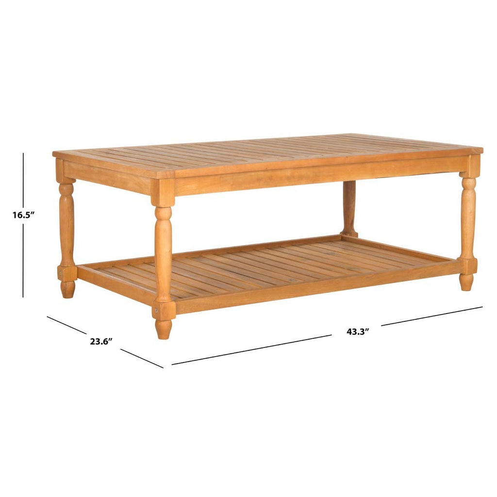 Safavieh Oakley Coffee Table - Natural