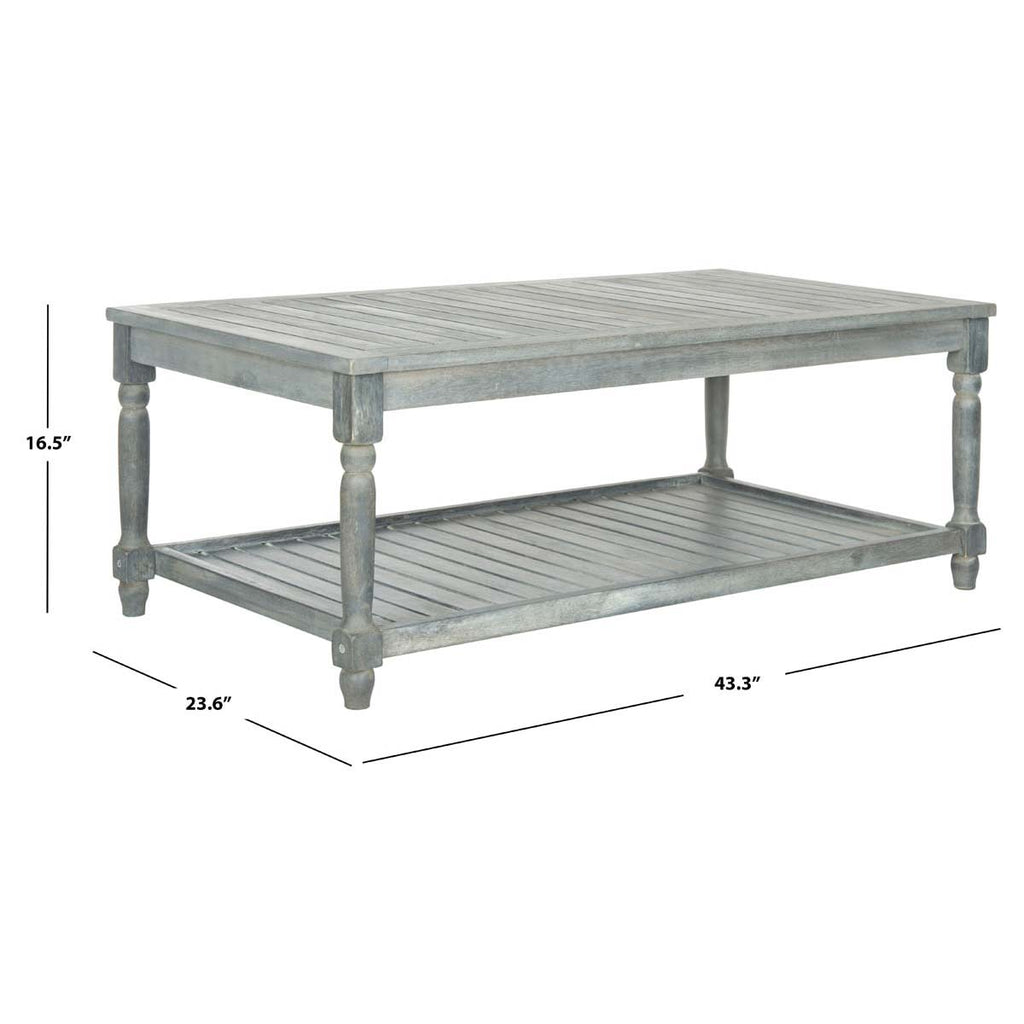 Safavieh Oakley Coffee Table - Ash Grey