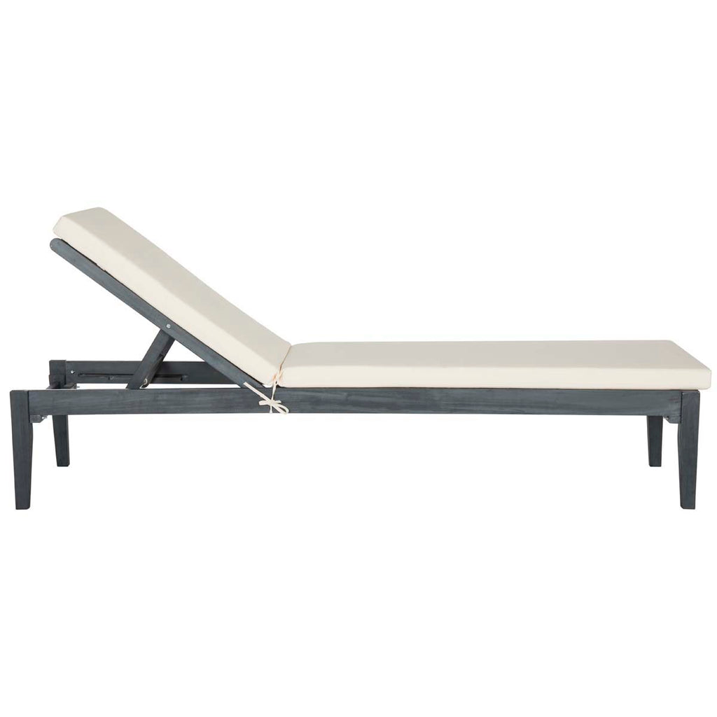 Safavieh Arcata Sunlounger - Ash Grey/Beige