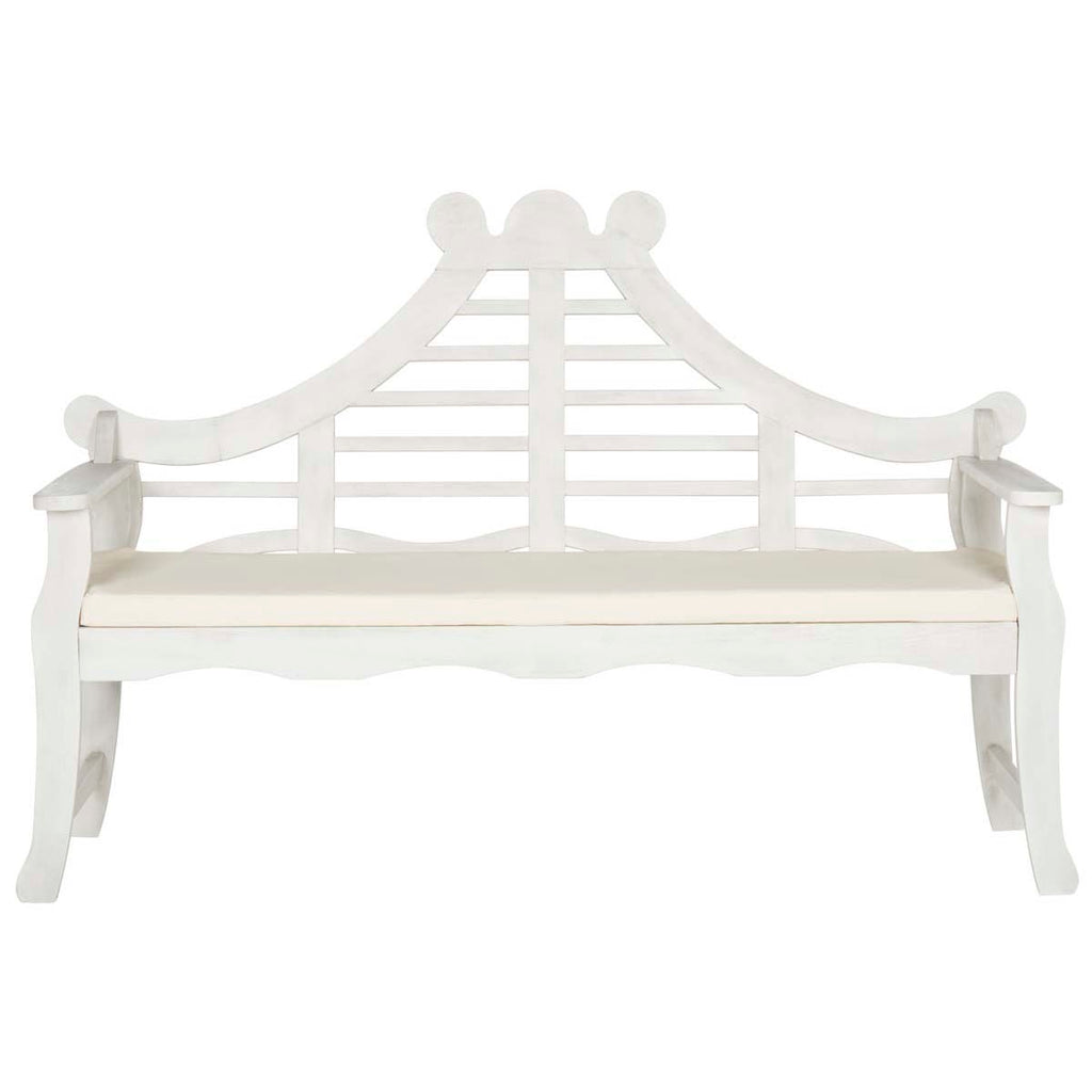 Safavieh Azusa Bench - Antique White