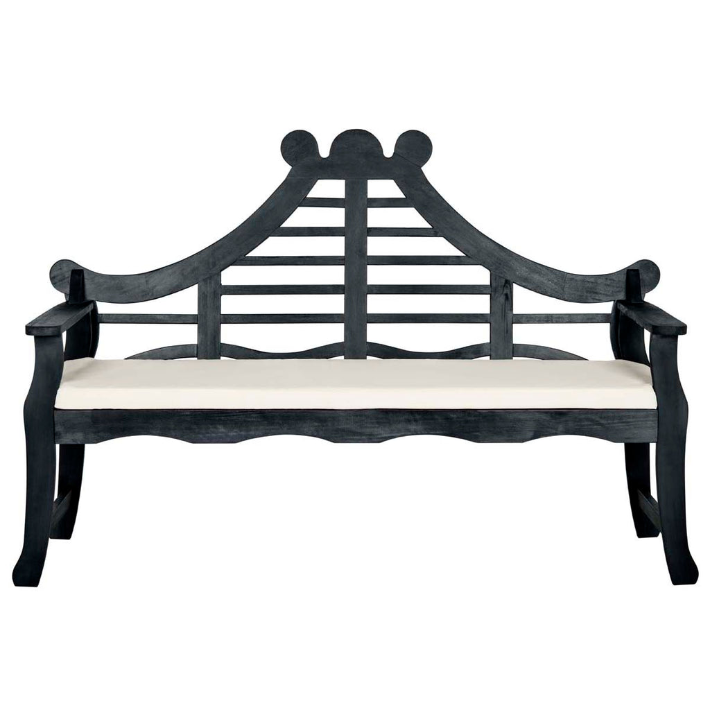 Safavieh Azusa Bench - Dark Slate Grey