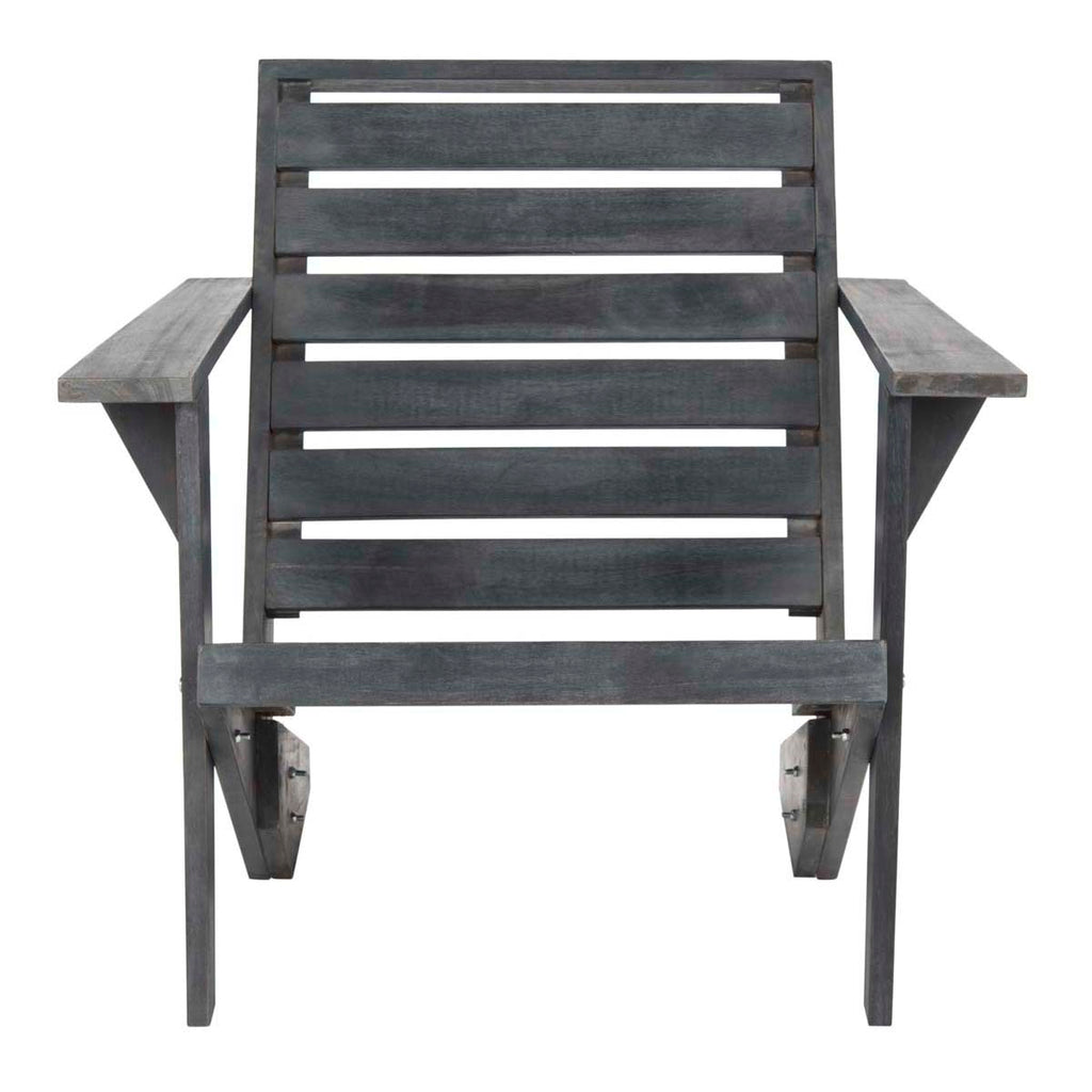 Safavieh Lanty Adirondack Chair  - Dark Slate Grey