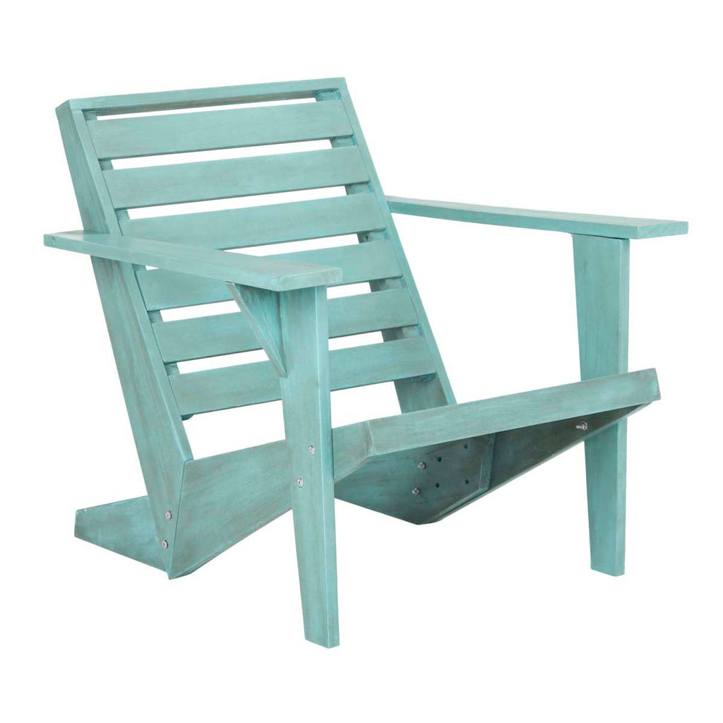 Safavieh Lanty Adirondack Chair  - Beach House Blue