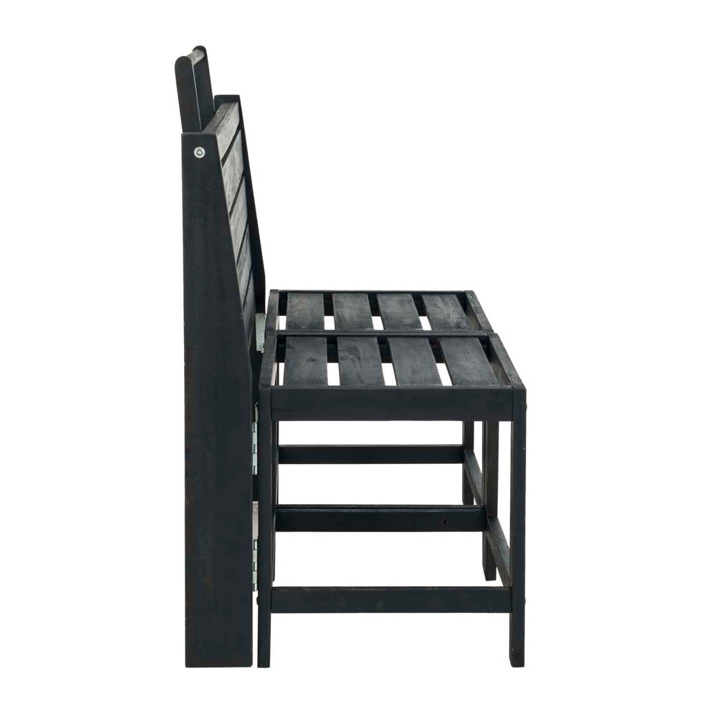 Safavieh Belamy Transformer Bench - Dark Slate Grey