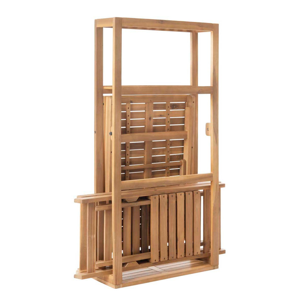 Safavieh Griffen Balcony Dining Cabinet Set - Natural