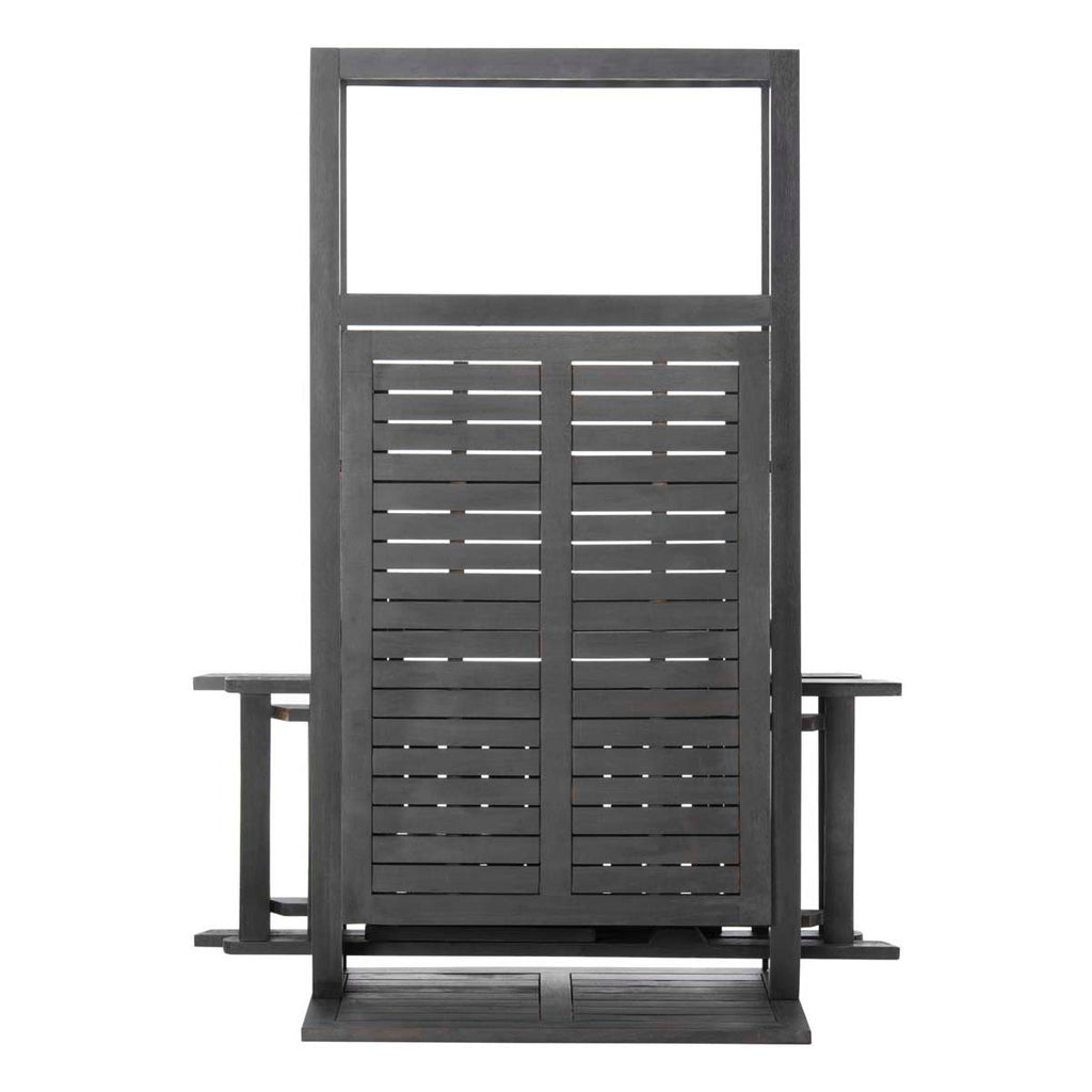 Safavieh Griffen Balcony Dining Cabinet Set - Dark Slate Gray