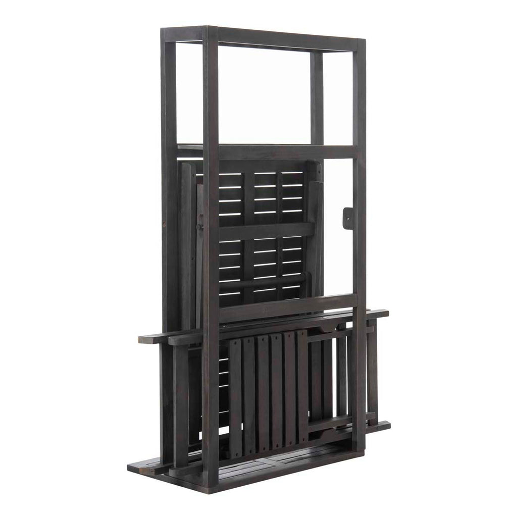 Safavieh Griffen Balcony Dining Cabinet Set - Dark Slate Gray