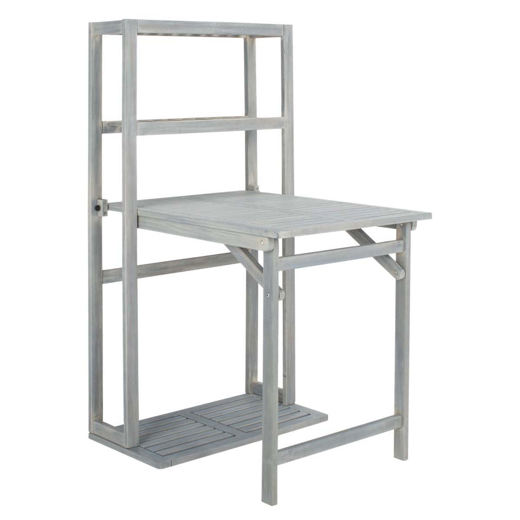 Safavieh Griffen Balcony Dining Cabinet - Ash Grey