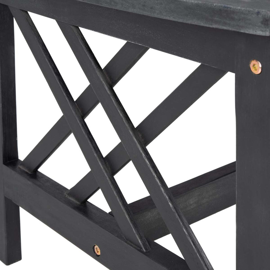 Safavieh Fontana 4 Pc Outdoor Set - Black/Beige