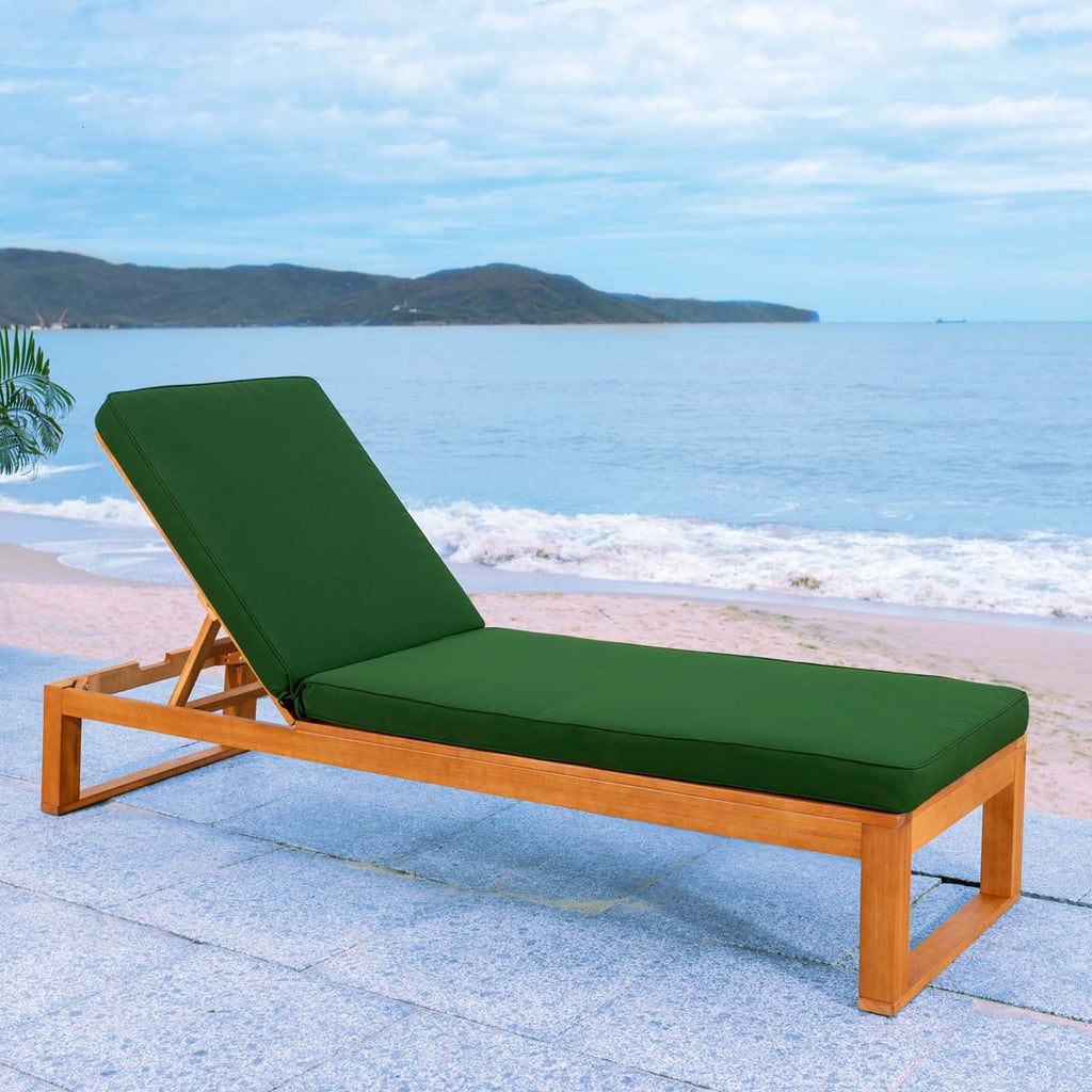 Safavieh Solano Sunlounger - Natural / Green