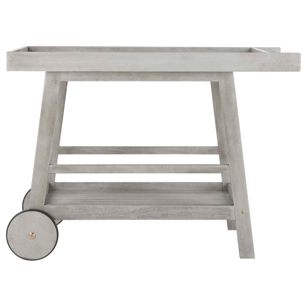 Safavieh Renzo Indoor/Outdoor Bar Cart-Grey Wash