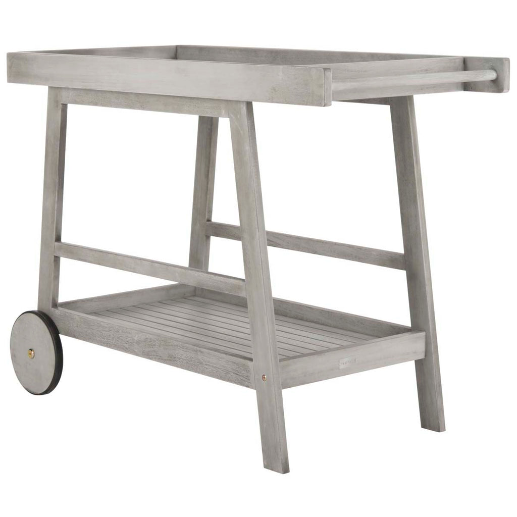 Safavieh Renzo Indoor/Outdoor Bar Cart-Grey Wash