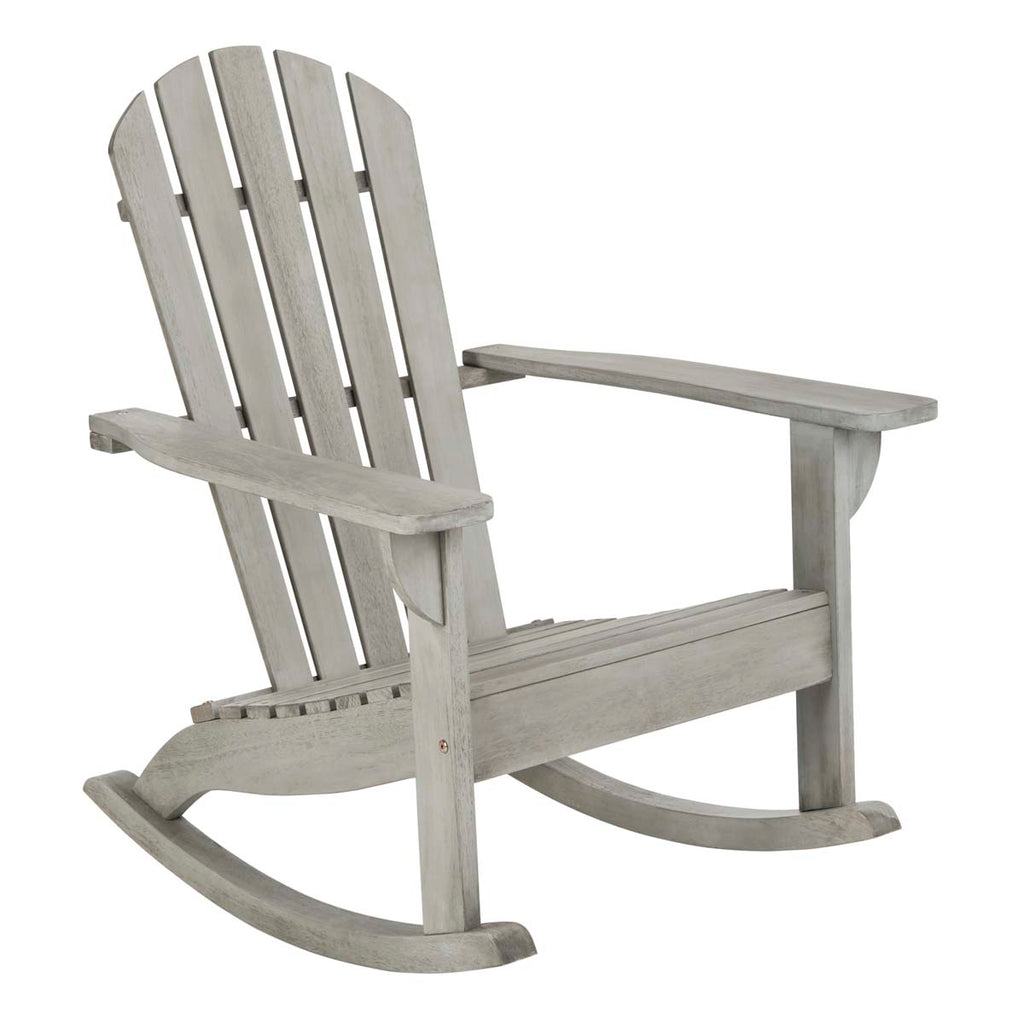 Safavieh Brizio Adirondack Rocking Chair - Grey Wash