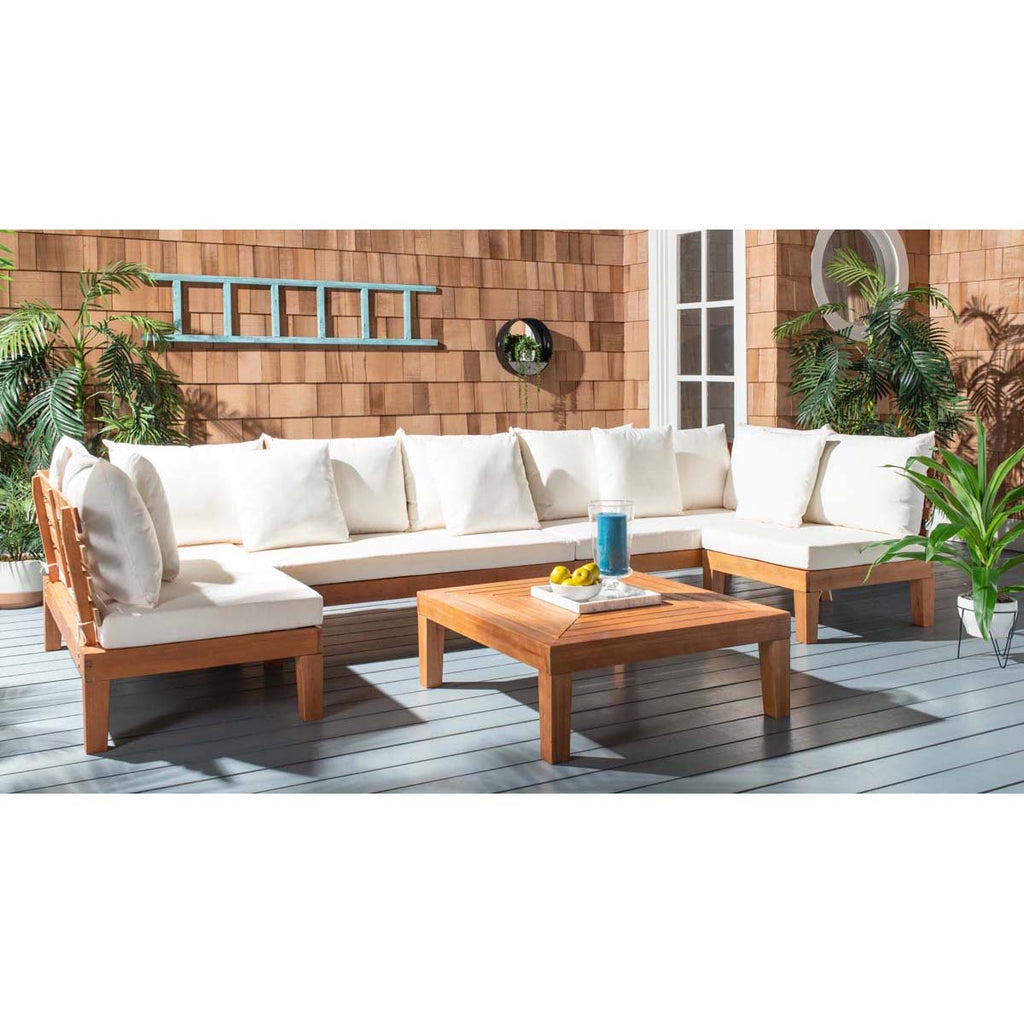 Safavieh Granton 5 Piece Living Set - Natural / Beige