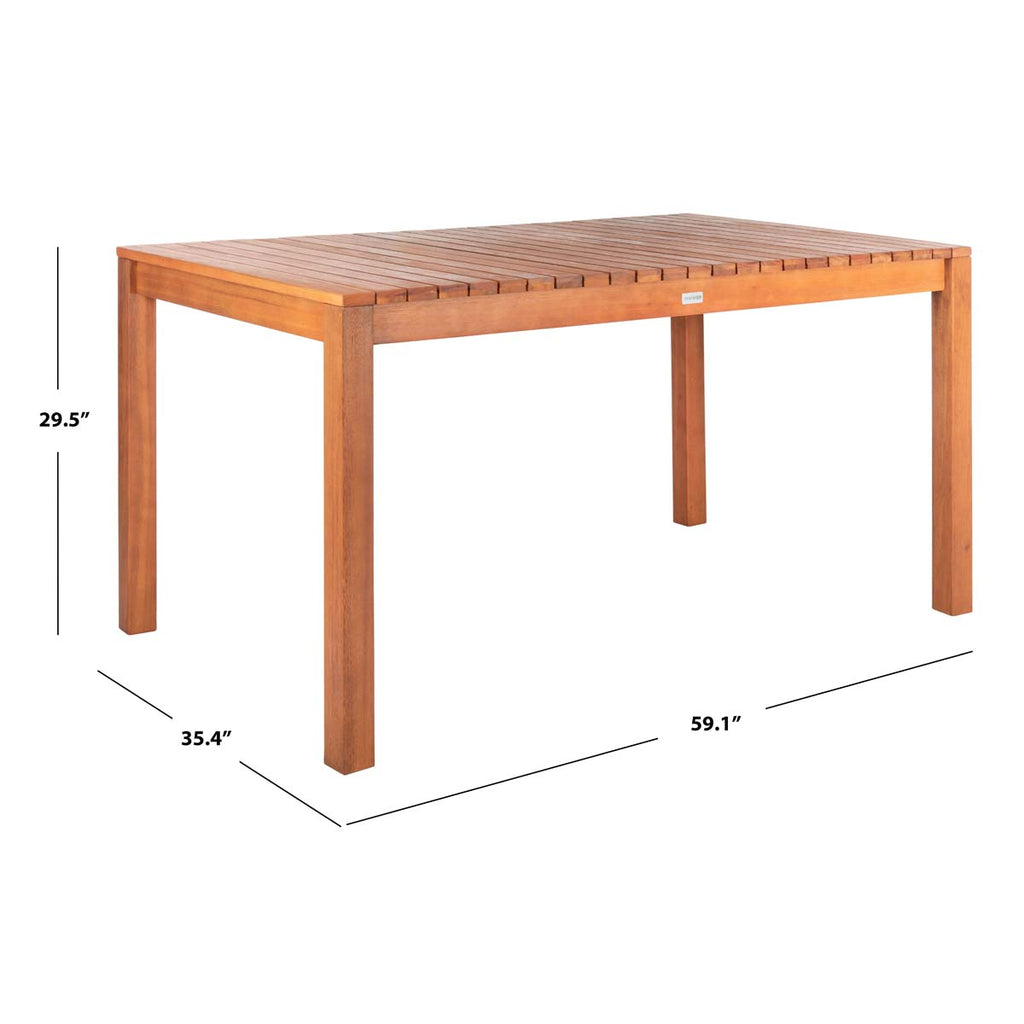 Safavieh Dores Dining Table - Natural