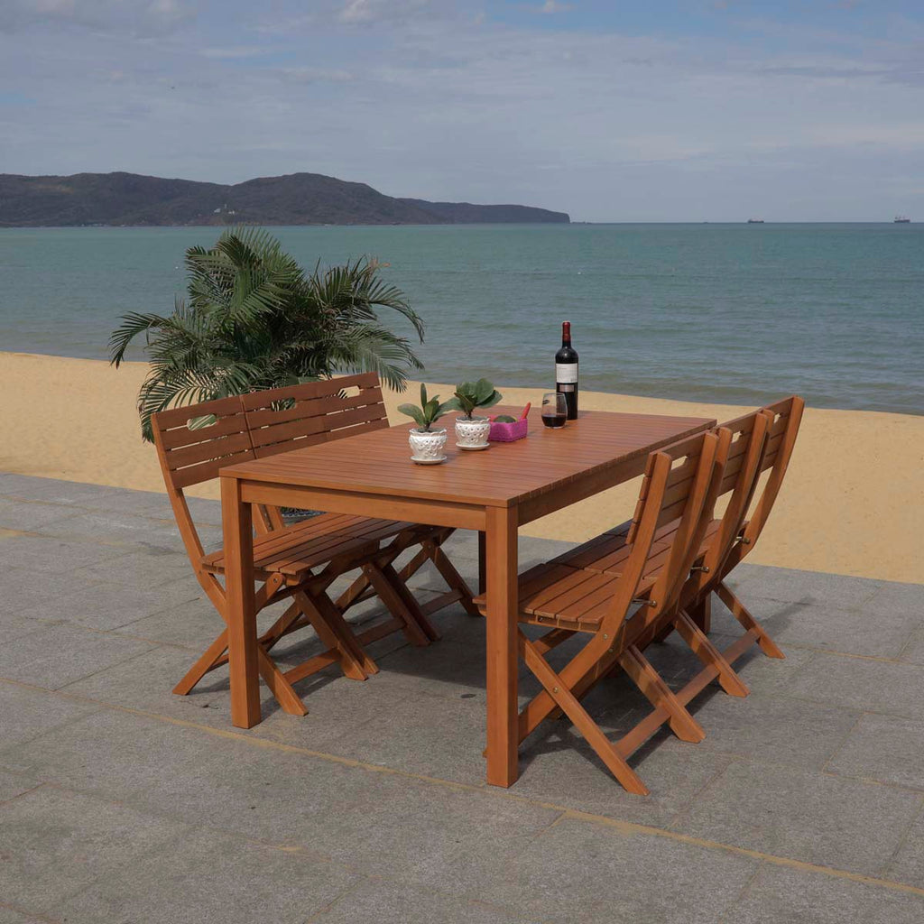 Safavieh Dores Dining Table - Natural