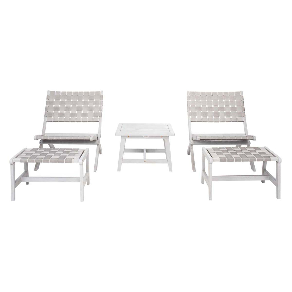 Safavieh Darryl Living Set - Grey / Grey